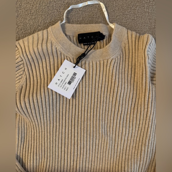 NWT Hatch The Lydia Sweater Dress in Sable, Sz 0 - Picture 5 of 13